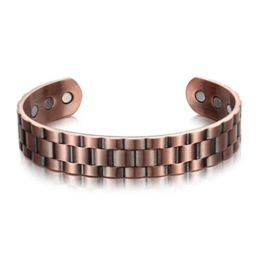 New High Frequency Copper Wristband Arthritis Magnetic Health Bracelet